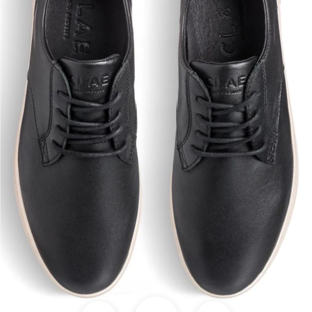 Clae leather sneakers EUC